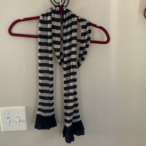 Navy/grey ABERCROMBIE AND FITCH scarf